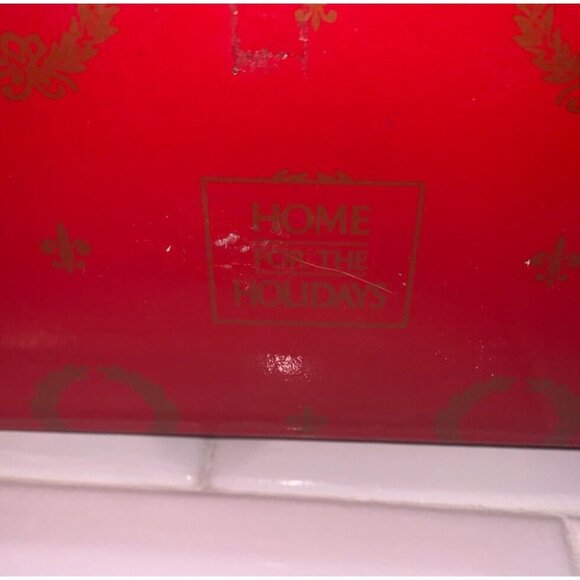 Home for the Holidays Vintage Santa Sliver Metal Napkin Rings Holders Set Of 4 - Picture 9 of 9